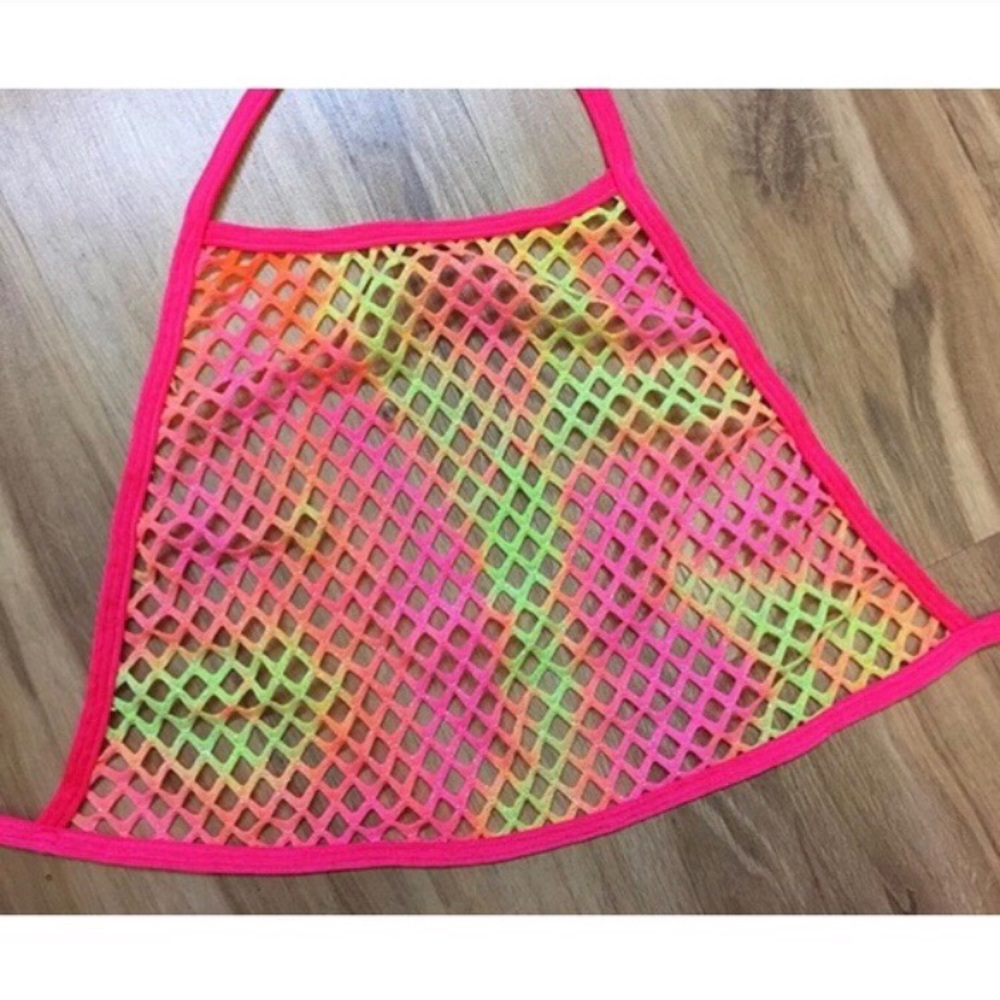 Glitter Mesh Top
